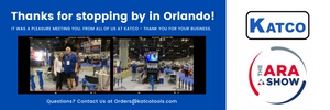 KATCO Thank for you stopping by our booth at the ARA Show in Orlando 2023